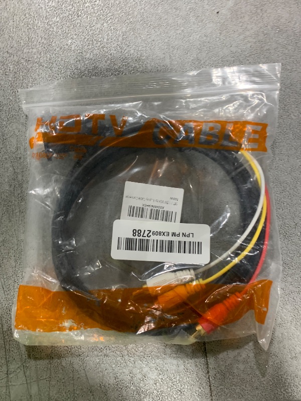 Photo 1 of 5FT / 1.5M VGA to 3 RCA Cable VGA Male Cable 15 pin Digital to Analog PC TV Video Cable AV Adapter HDTV Laptop PC DVD Display Cable Converter