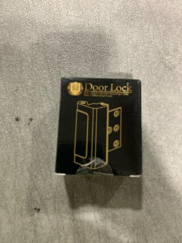 Photo 1 of Home Security Door Reinforcement Lock - Child Proof High Security Door Lock Front Door Locks for Kids Safety Withstand 800 lbs Top Door Latch Lock Flip Door Guardian for Inward Swinging Inside Door