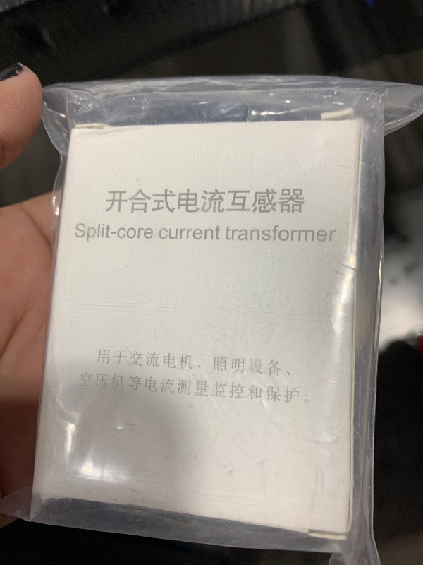 Photo 1 of Current Transformer ZCZQC Blue SCT-013 0-100A Non-invasive AC Current Sensor Split-Core Clamp Open-Close Current Transformer