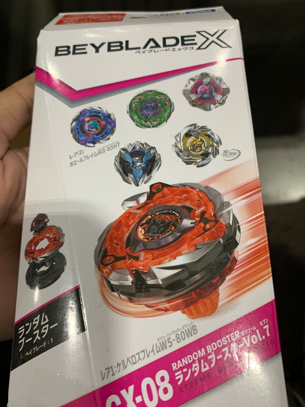 Photo 1 of Takara Tomy Beyblade X CX-08 Random Booster Vol.7