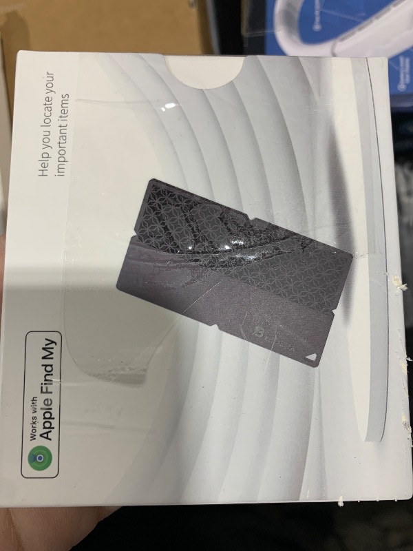Photo 1 of 2025 [Apple MFi Certified] (iOS Only) Bluetooth Tracker Smart Finder for Apple Find My, iPhone Card Wallet Finder GPS Tracker, 5-10 Years Battery, Keys Finder and Item Locator for Keys, Bags, Passport