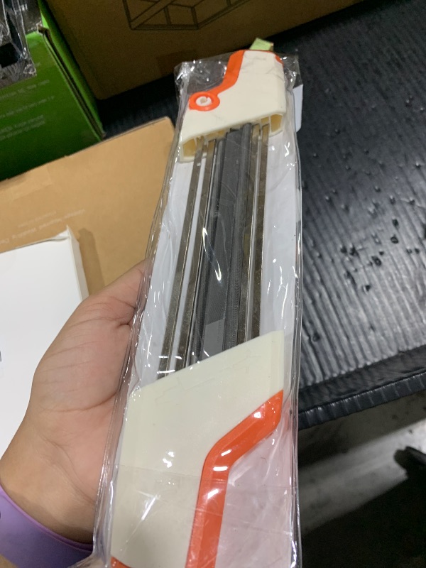 Photo 1 of GardenPal 2-in-1 Chainsaw Sharpener for 0.325” Pitch - 4.8mm File Diameter, Easy File Chain Saw Sharpener Tool