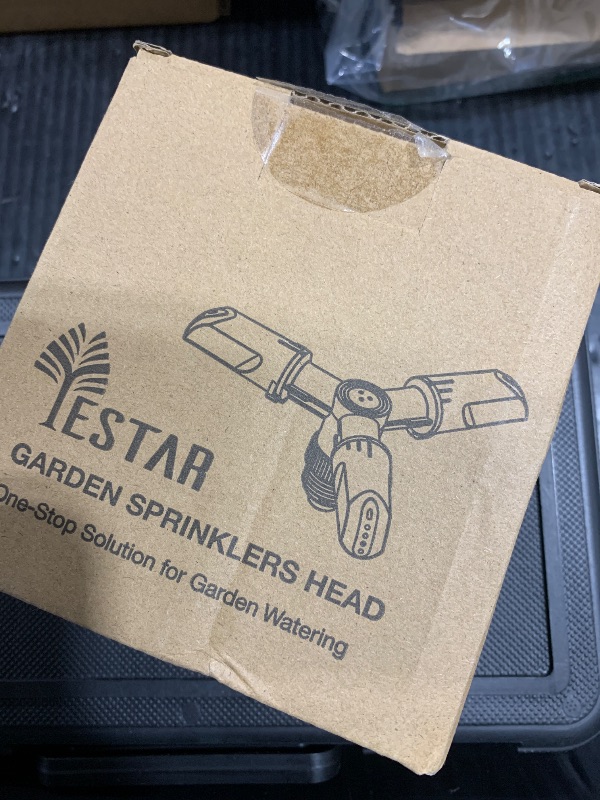 Photo 1 of YESTAR Water Sprinkler Head for Lawn Sprinklers 360 Degree Rotaing Head Garden Mini Garden sprinklers for Small Areas (2 Pack Nozzle)