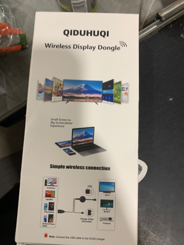 Photo 1 of 4K Miracast Dongle, 5G HDMI Display Dongle Adapter, Screen Mirroring Adapter for i-Phone, i-Pad, Android, Tablet, Laptop, Window to HDTV/Monitor/Projector, Compatible DLNA,Miracast, AirPlay