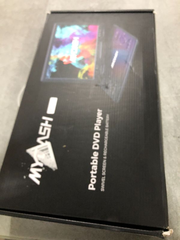 Photo 1 of MYDASH?14.5''?Portable? DVD? Player? with? 12" Swivel ?Screen?–?Rechargeable? Car? DVD? Player,? Portable &?Travel,? Region?Free ?Personal ?DVD ?Player? Portable,? USB/SD ?Support
