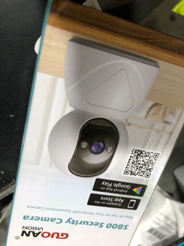 Photo 1 of GUOANVISION Indoor Pan/Tilt Security Camera, 5G WiFi Home Cameras for Baby Monitor/Pet Camera, Auto-Focus and Zoom, Motion Detection, 2-Way Audio, Siren, Color Night Vision, Cloud & SD Card Storage