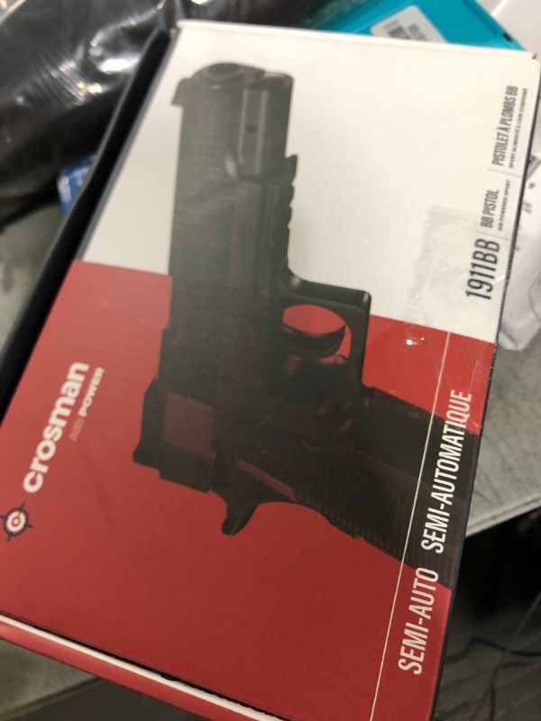 Photo 1 of Crosman 1911BB 40001 Semi-Auto CO2-Powered BB Air Pistol