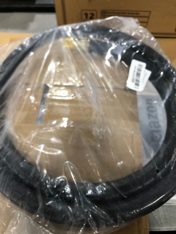 Photo 1 of 1/2" HVAC Vacuum Hose, 1/2 in to 1/2 in SAE Fittings High-Flow Refrigerant Hoses, 20 Microns Vacuum Pump Hose Faster HVAC Evacuation and Recovery, 6 Feet Certified Refrigerant Hoses