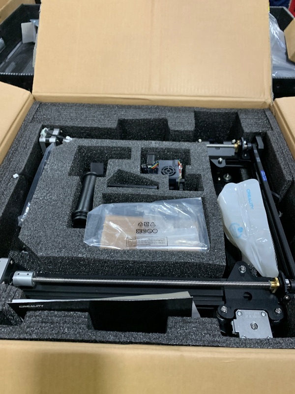 Photo 1 of Official Creality Ender 3 S1 3D Printer with Direct Drive Extruder CR Touch Auto Leveling High Precision Double Z-axis Screw Silent Board Printing Size 8.6X8.6X10.6in, Upgrade Ender 3 V2 for Beginners
