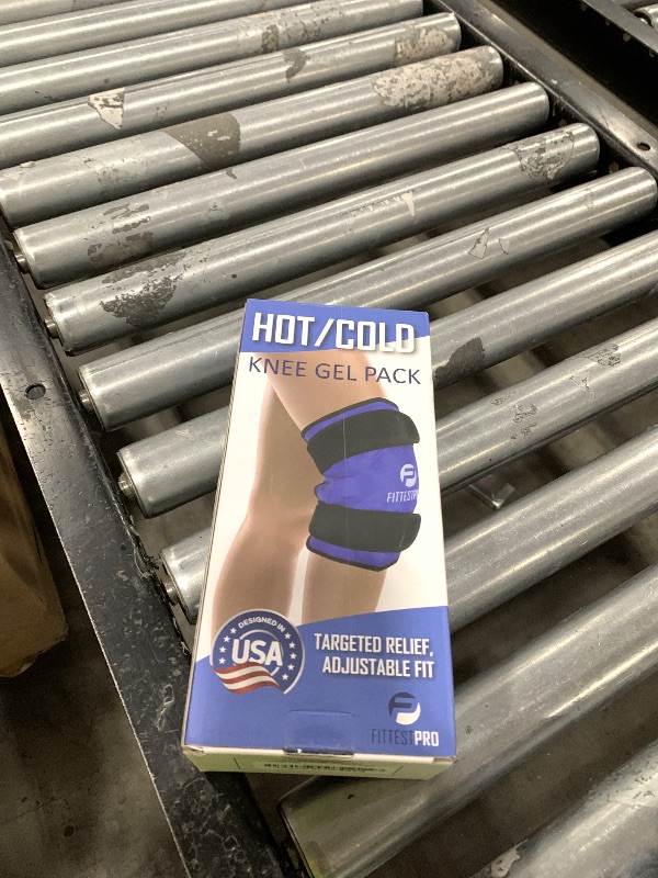 Photo 1 of Fittest Pro Knee Ice Pack Wrap for Pain Relief, Reusable Hot and Cold Therapy Wrap for Swelling, Recovery, and Therapy for Arthritis, Meniscus Tear and ACL