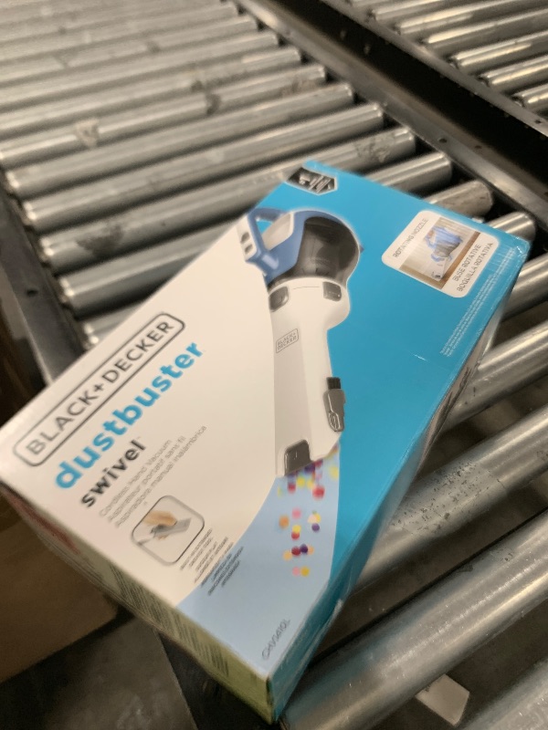 Photo 1 of BLACK+DECKER dustbuster AdvancedClean Cordless Handheld Vacuum, Compact Home and Car Vacuum with Crevice Tool (CHV1410L)