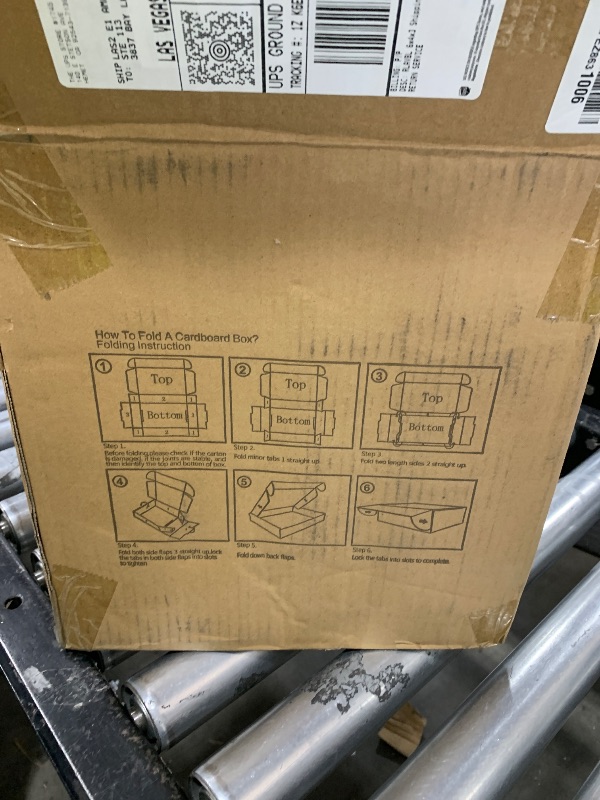Photo 1 of 40 Pack Small Shipping Boxes 8x6x4 Inches, White Corrugated Cardboard Mailing Box for Shipping, Packing, Business