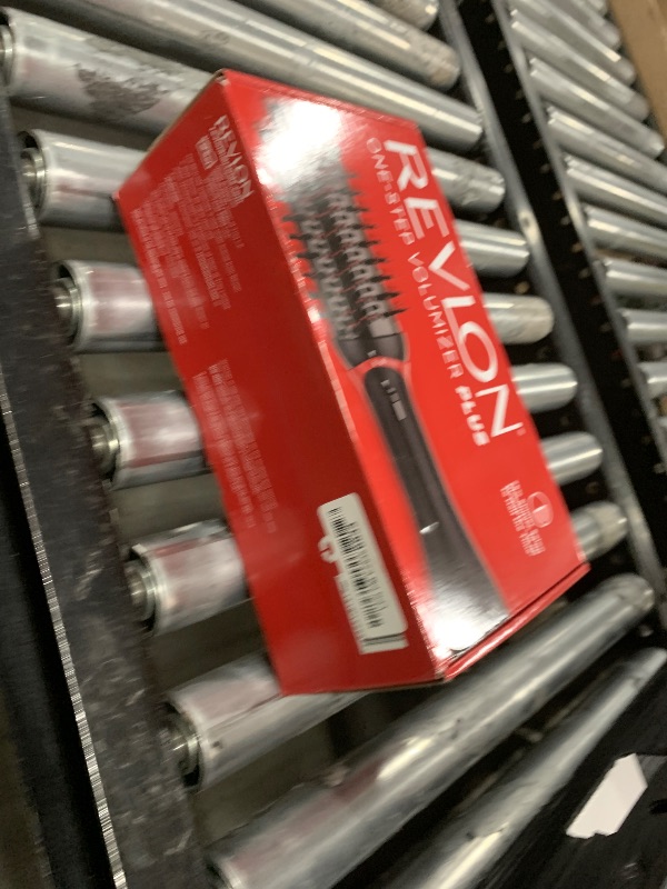 Photo 1 of REVLON One Step Volumizer PLUS Hair Dryer and Styler | More Volume, Less Damage, and More Styling Control for Easy and Fast Salon-Style Blowouts, Plus Travel Friendly (Black)