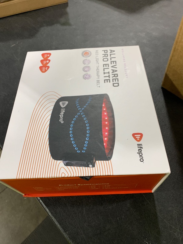 Photo 1 of Lifepro Red Light Therapy Belt - 660nm & 850nm Near Infrared & Red Light Therapy for Body, Relaxing Muscle, Inflammation, Improve Circulation