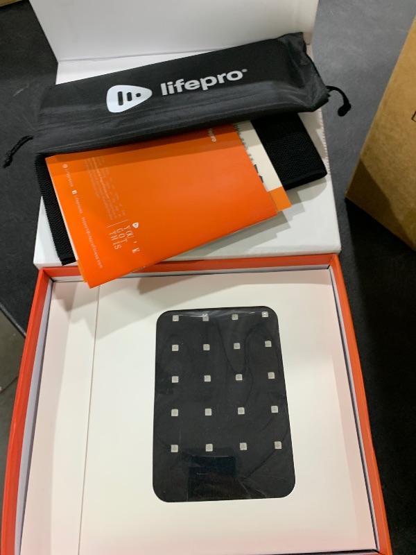 Photo 1 of Lifepro Red Light Therapy Belt - 660nm & 850nm Near Infrared & Red Light Therapy for Body, Relaxing Muscle, Inflammation, Improve Circulation