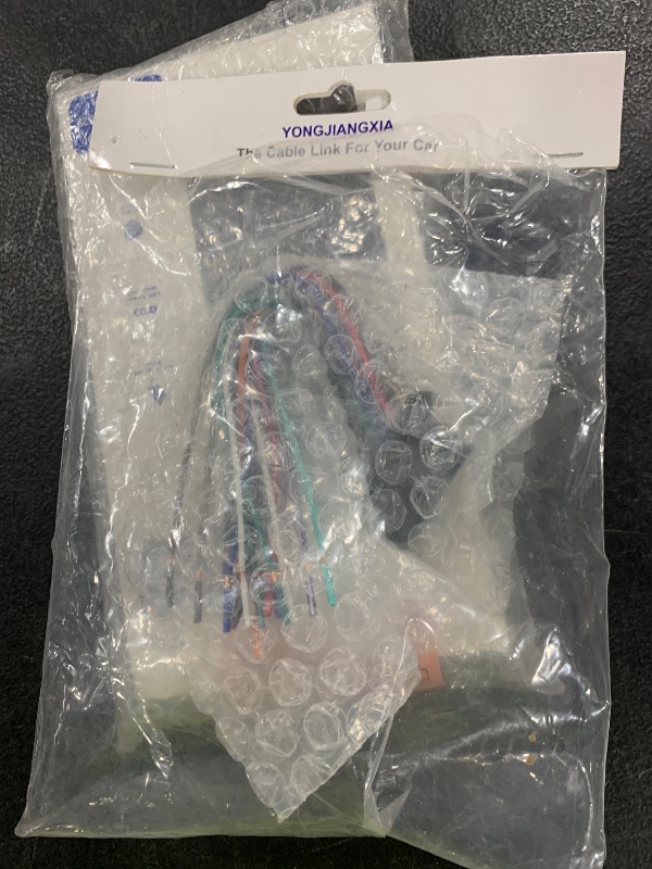 Photo 1 of YONGJIANGXIA 22Pin Wire Harness Replacement for Kenwood DDX512 DNX5120 DNX512EX, 16P Plug, Black, Copper (core) / PVC (jacket), Flat Ribbon, 6 Inches, Kenwood 22 Pin Wire Harness Replacement