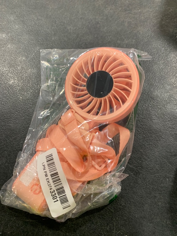 Photo 1 of JISULIFE Handheld Fan Life7 – Ultimate Flexibility: High-Power Motor, LED Display, 19.5 Hrs Cooling, 5000mAh Rechargeable, 5-Speed, Foldable Design, 3-IN-1 Portable Fan for Travel Cruise Beach(Pink)
