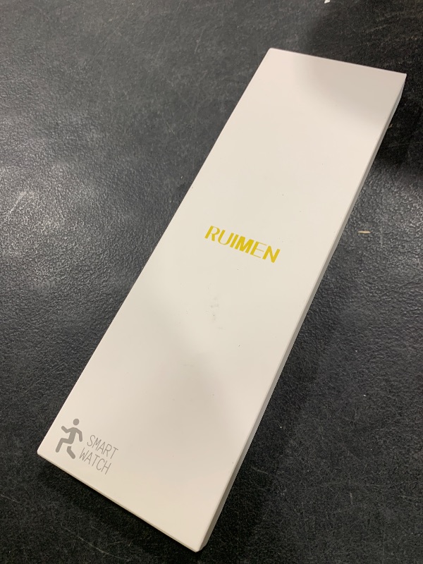 Photo 1 of RUIMEN Fitness Tracker, Fitness Watches for Women Men with Heart Rate Monitor Blood Oxygen Sleep Tracker Pedometer, 1.47" Smart Watch Step Calorie Counter for Android iOS IP68 Waterproof (Starlight)