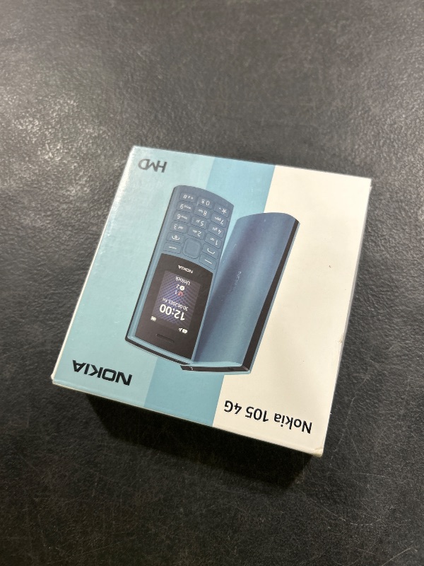 Photo 1 of Nokia 105 4G | Dual SIM | GSM Unlocked Mobile Phone | Volte | Charcoal | International Version | Not AT&T/Cricket/Verizon Compatible