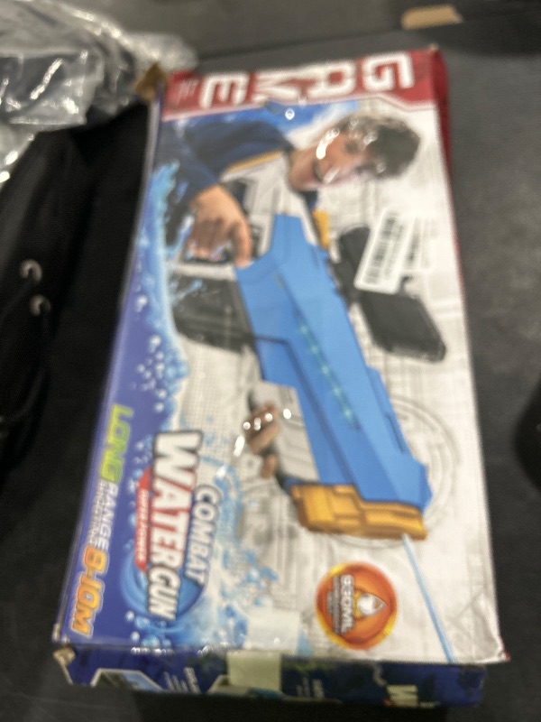 Photo 1 of Electric Water Gun for Adults Kids,Strongest Shooter Water Pistol Automatic Squirt Guns with Large Capacity, 2Modular Battery, 26-32 FT Range,Outdoor Shooting Game Summer Pool Beach Party Toys