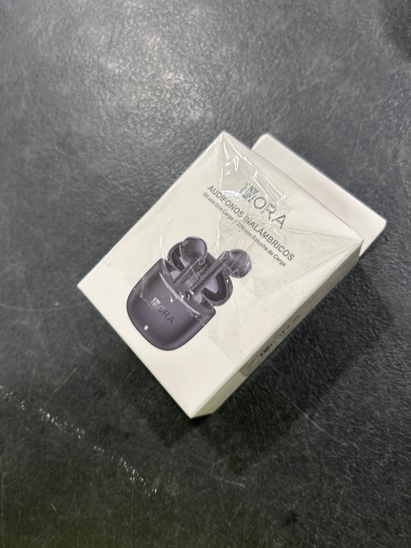 Photo 1 of 1 Hora Wireless Earbuds Bluetooth 5.3, Sports Headphones Deep Bass in-Ear Earphones, Premium Sound with Charging Case, Compatible with iPhone, Android Smartphone, Tablet, Laptop