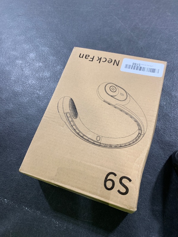 Photo 1 of Neck Fan, Personal Fan with LED Indicator, USB-C Charging, Long-Lasting 5200mAh Battery, Hands Free Bladeless Fan with 3 Adjustable Speeds & Ultra-Quiet, Ideal for Home, Travel & Outdoor