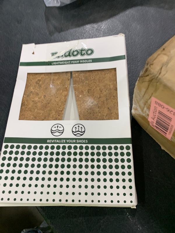 Photo 1 of Cork Insoles for Hey Dude Women's Wendy Shoes Replacement, Footwear Inserts Comfortable & Light-Weight(US Size:W8 / EU Size:39)