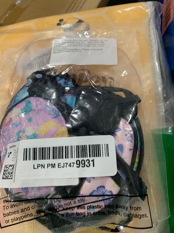 Photo 1 of 6 Pcs Eye Patches for Kids, Silk Cute Lazy Patch with Elastic Strap for Single Right or Left Eye 6 Styles