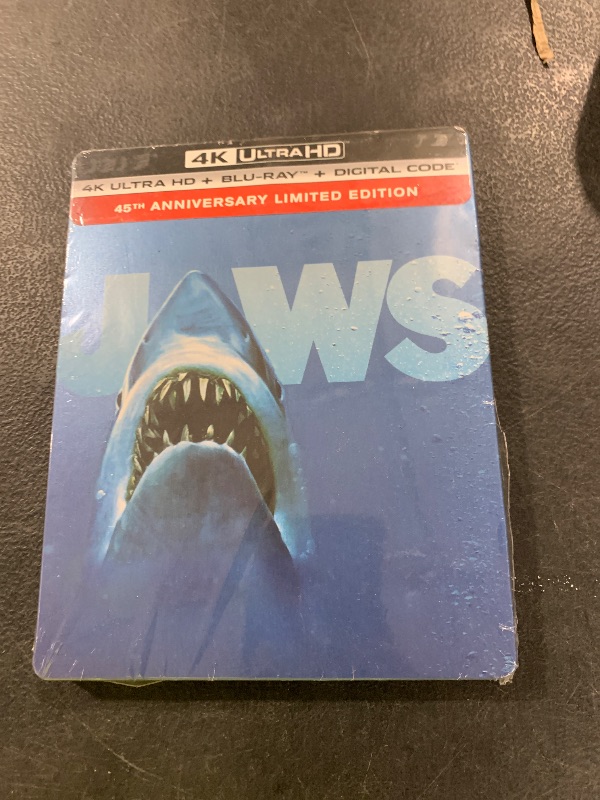 Photo 1 of Jaws - 45th Anniversary Edition (Limited Edition 4K Ultra HD Steelbook + Blu-ray) [UHD]