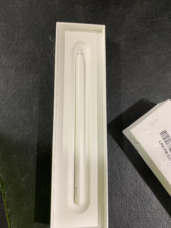 Photo 1 of Apple Pencil Pro: Latest Model - Device Compatibility Check Required - Pixel-Perfect Precision, Tilt and Pressure Sensitivity, Perfect for Note-Taking, Drawing, and Art. Charges and Pairs Magnetically