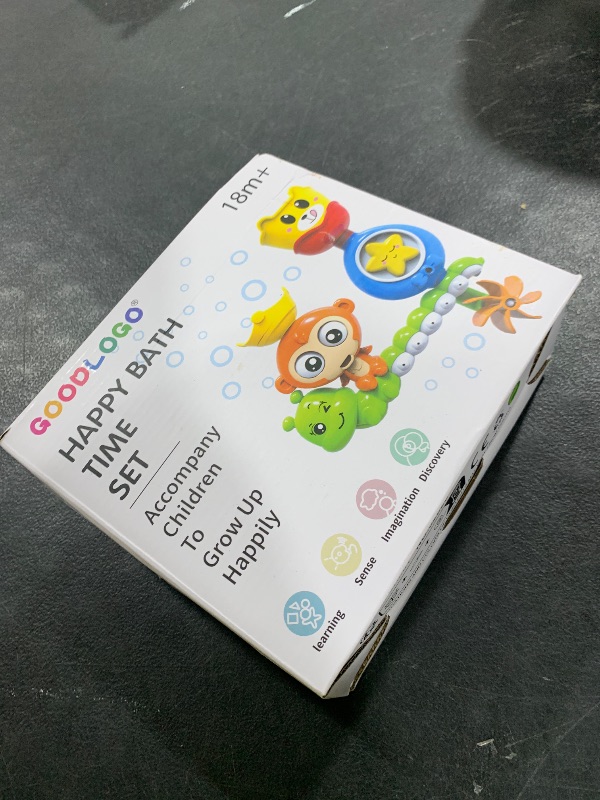 Photo 1 of Bath Toys for Kids Ages 1-3 Toddler Bathtub Toys for Babies 1 2 3 Year Old Boys Girls Water Bath Tub Toy for 12 18 Months Infant with Cups