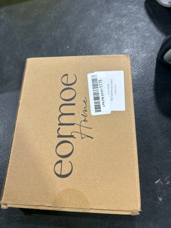 Photo 1 of eormoe Faucet Mat for Kitchen Sink - Diatomite Fast Drying Stone Sink Tray, Super Absorbent, Prevents Moisture Buildup - Faucet Splash Guard for Bathroom Counter [Grey, 15" x 5.3"]
