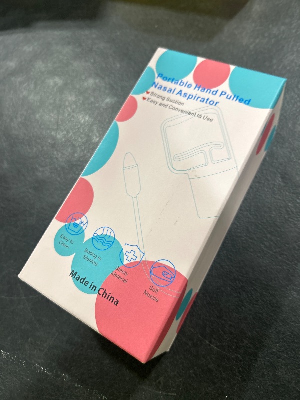 Photo 1 of Baby Nasal Aspirator, Powerful Hand Pump Baby Nose Sucker, Nasal Aspirator for Baby with Soft Silicone Nose Tip for Fast and Effective Relief of Nasal Congestion in Infant.