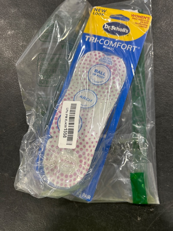 Photo 1 of Dr. Scholl's Tri-Comfort Insoles - for Heel; Arch Support and Ball of Foot with Targeted Cushioning (for Women's 6-10)