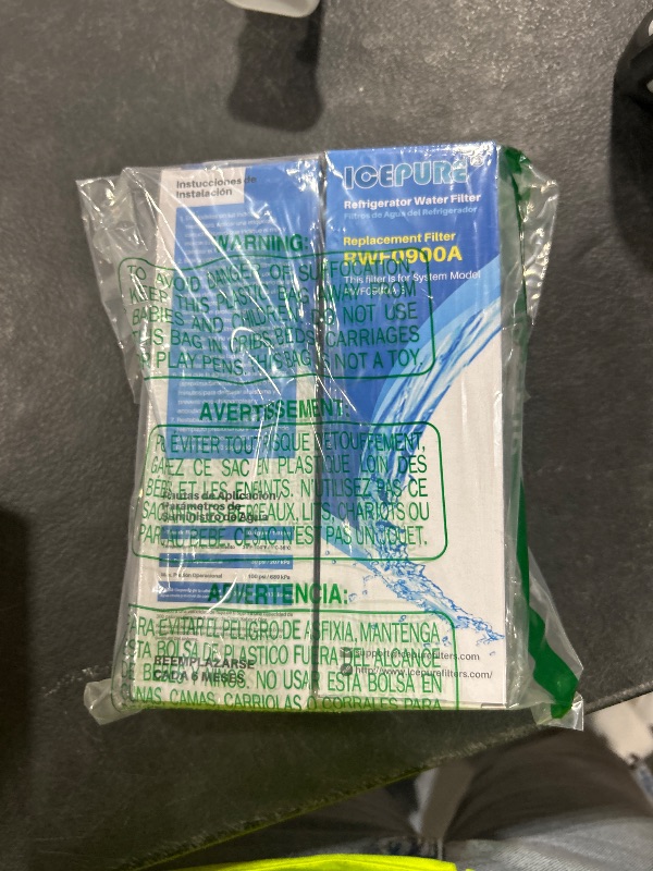 Photo 1 of ICEPURE UKF8001 Replacement for Whirlpool Filter 4, Everydrop EDR4RXD1, FMM-2 Maytag UKF8001AXX-200 9084 4396395 MPF15090 WF-UKF8001,WF295,SGF-M9,Puriclean II,RWF0900A Refrigerator Water Filter,2PACK