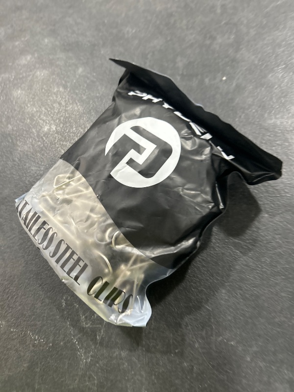 Photo 1 of (50PCS) Stainless Steel Laundry Clothes Pins Heavy Duty Outdoor, Clothespins for Hanging Clothes, Metal Clips, Metal Snack Bag Chip Clips for Food Packages, Mini Clothes pins