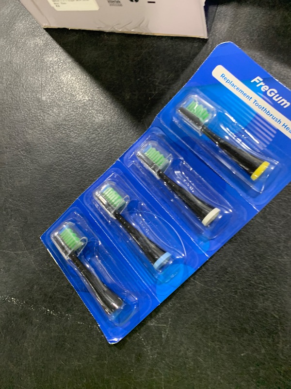 Photo 1 of Replacement Toothbrush Heads for Waterpik Complete Care 5.0/9.0 (CC-01/WP-862), with Covers, 5 Count, Black
