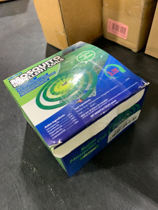 Photo 1 of Mosquito Repellent Coils -Mosquito Repellent Outdoor Patio Fresh Scent,Use Reaches Up to 10 feet, Each Mosquito Coils Burns for 5-7 Hours (Contains 40 coils & 4 Stands)