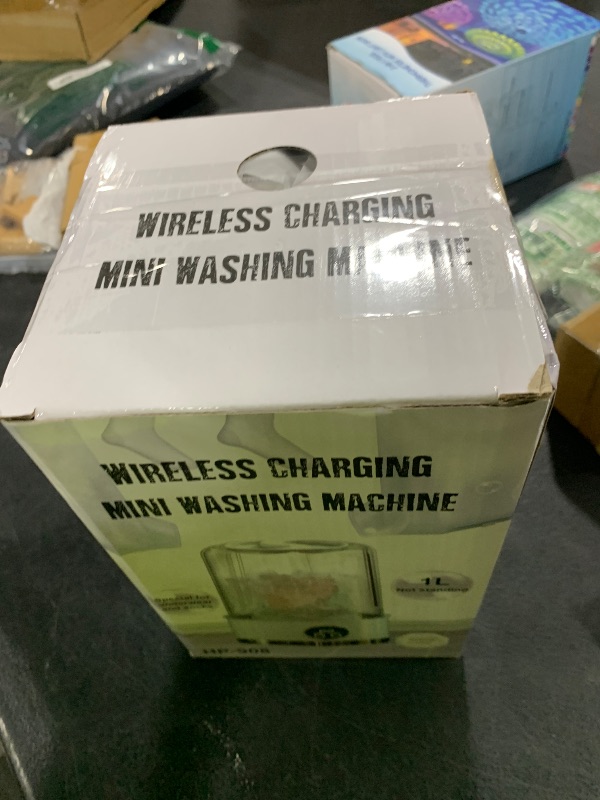 Photo 1 of Underwear Washing Machine | Rechargeable Mini Portable Washing Machine with 3000mah | Compact Deep Cleans Underwear, Baby Clothes | Lightweight for Apartment, Dorm, Hotel, RV, Travel & Camping