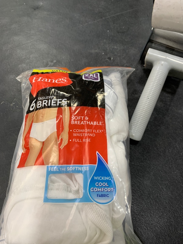 Photo 1 of hanes 2xl 6 tagless briefs 