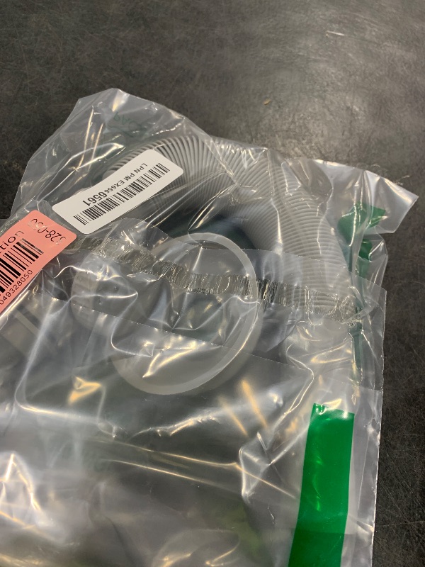 Photo 1 of 1-1/4" Bathroom Sink Drain, Universal Sink Drain Pipe W/Cleanout, P-Trap Backflow Prevention Flexible Sink Drain Kit, Expandable 10"-30" Tubing Pipe for Kitchen & Bathroom