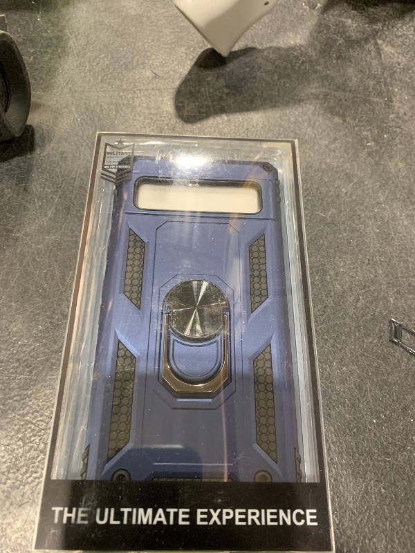 Photo 1 of LUMARKE for Google Pixel 7A Case with Screen Protector,Pass 16ft. Drop Tested Military Grade Protective Phone Cover with Magnetic Ring Kickstand Compatible with Car Mount Holder Blue