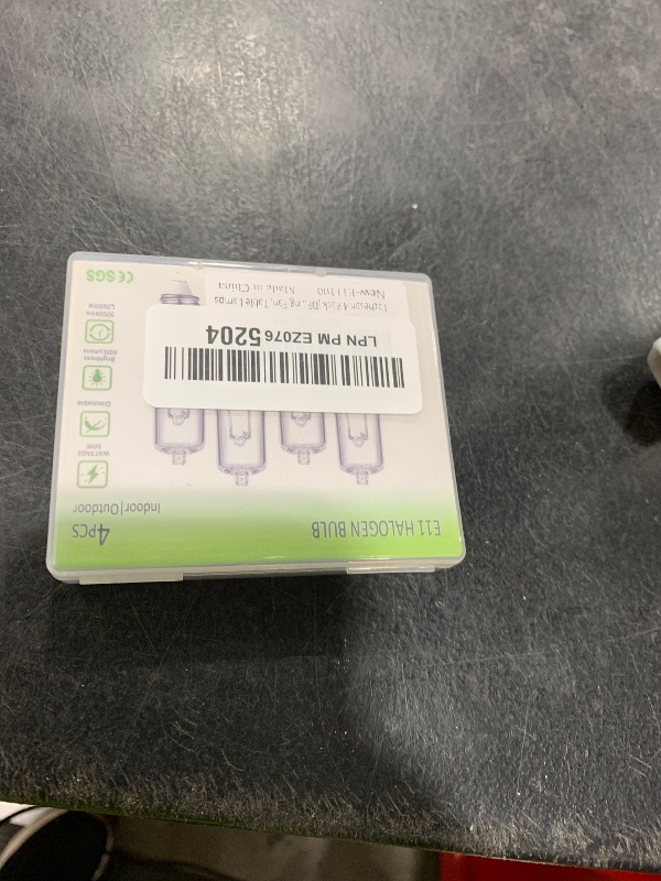 Photo 1 of Lachesan JDE11 120v 100w, 55mm E11 Halogen Bulb?Replacement E11 Led Bulb? T4 Mini Candelabra Base, 2700K Warm White Dimmable for Chandeliers, Ceiling Fan, Table Lamps, Cabinet Lighting, 4 Pack