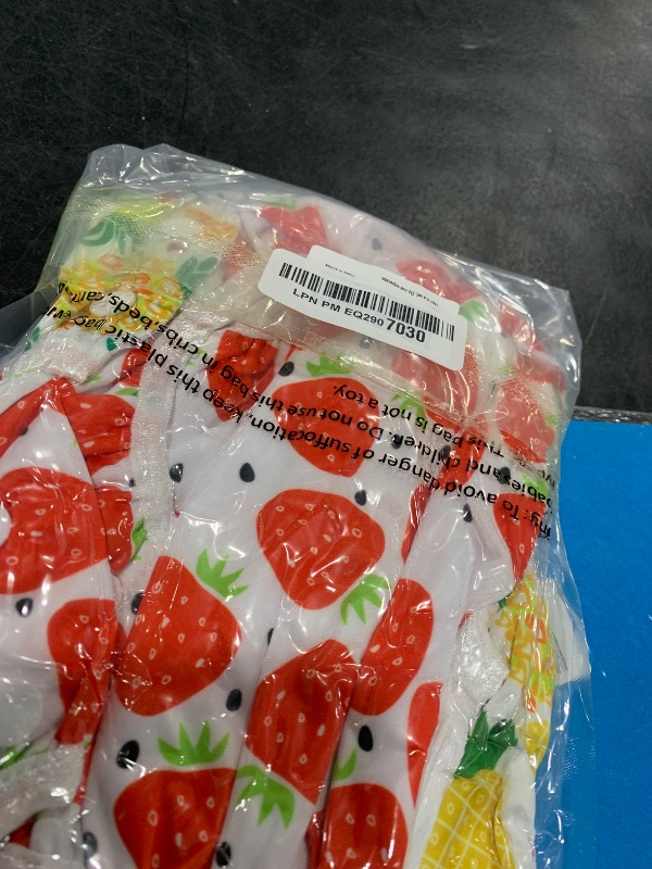 Photo 1 of wegreeco Baby & Toddler Snap One Size Adjustable Reusable Baby Swim Diaper (Fruits, Large, 3 Pack)