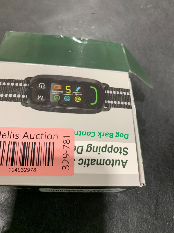 Photo 1 of Collar with 5 Adjustable Sensitivity Beep Vibration Spray Bark Collar for L/M/S Citronella Dog Collar0815