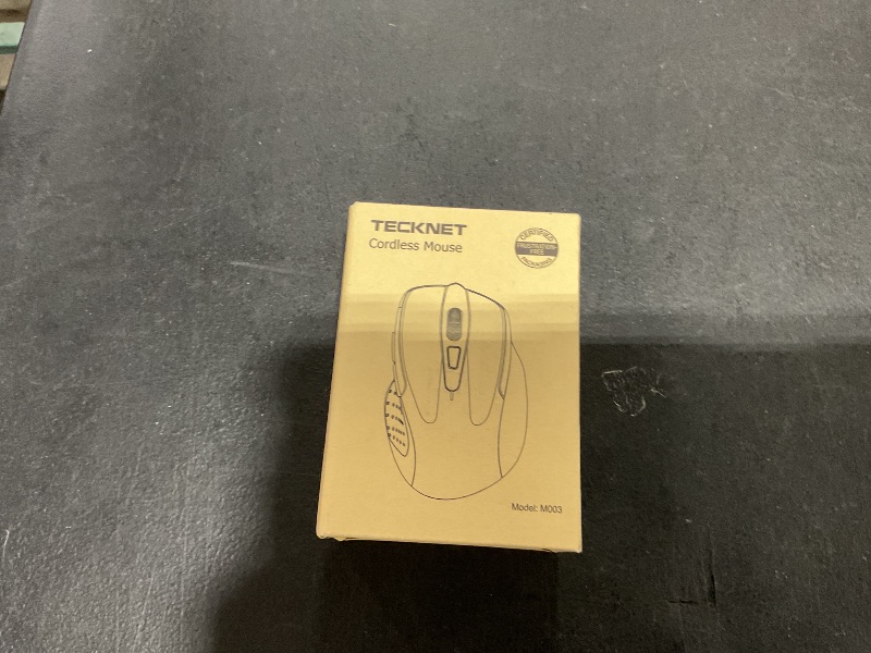 Photo 1 of TECKNET Wireless Mouse, 2.4G Ergonomic Optical Mouse, Computer Mouse for Laptop, PC, Computer, Chromebook, Notebook, 6 Buttons, 24 Months Battery Life, 2600 DPI, 5 Adjustment Levels