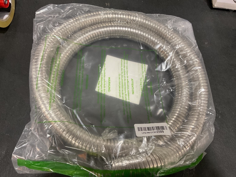 Photo 1 of TORDXICS Universal stainless steel Exhaust Flex Pipe Flex Tube-72" 6 Feet Length 1.25" ID