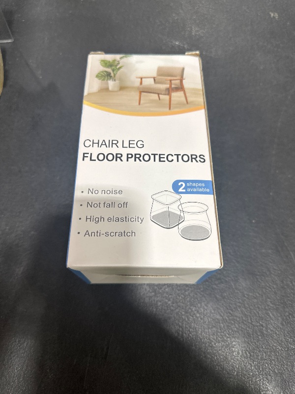 Photo 1 of 32pcs Black Chair Leg Floor Protectors,Bar stools Leg Protectors Caps,Dining Room Chair Leg Protectors for Hardwood Floors, Chair Leg Covers Silicone Felt Furniture Pads (Small fit: 0.9'' - 1.29'')