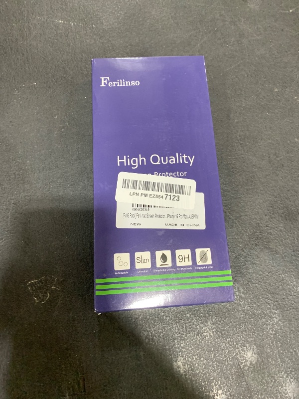 Photo 1 of Ferilinso [Auto Dust Install] 3 Pack Screen Protector for iPhone 16 Pro Max [Phone Case fit], 3 Tempered Glass Camera Lens Protector Accessories for Apple