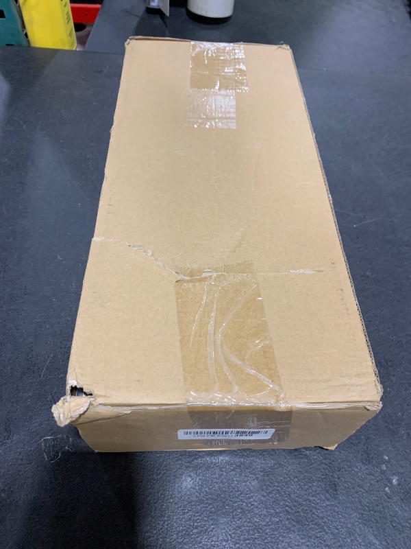 Photo 1 of Fits 14x6 Duct Opening | Steel Triangular Baseboard Return Air Grille by Handua | Efficient Air Flow | Air Register Vent Cover Grill | 3-13/16" Depth | White | Outer Dimensions: 15-3/4" x 6-5/8"